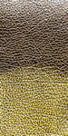 Olive leather sample